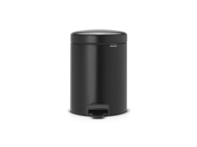 Cubo de Basura BRABANTIA Newicon ( 5 l - Negro)