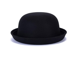 Sombrero Fedora Cloche De Lana Para Hombre Y Mujer Con Borde Enrollado Y Versátil Uso Cotidiano