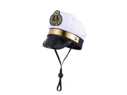 Sombrero de capitán para Halloween, para perros y gatos.