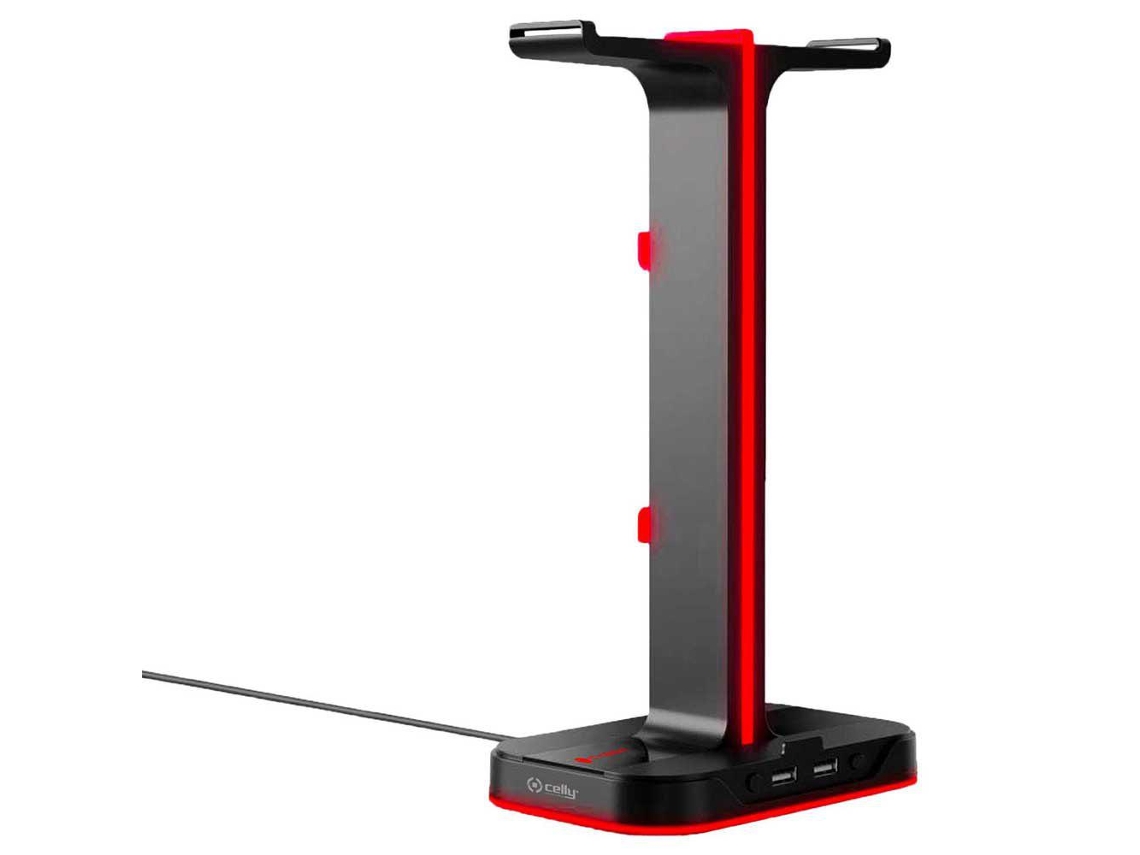 Auriculares Celly compatibles con juegos Cyberstationbk Rgb