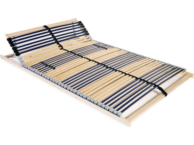 vidaXL Somier de láminas 42 láminas 7 zonas 100x200 cm