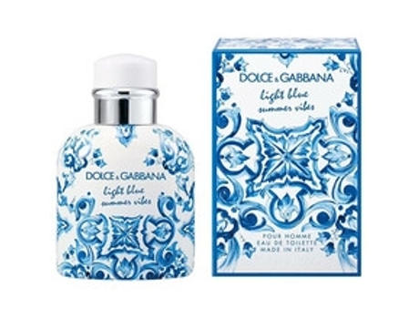 DOLCE GABBANA Azul Claro Summer Vibes Pour Homme Edt 75Ml