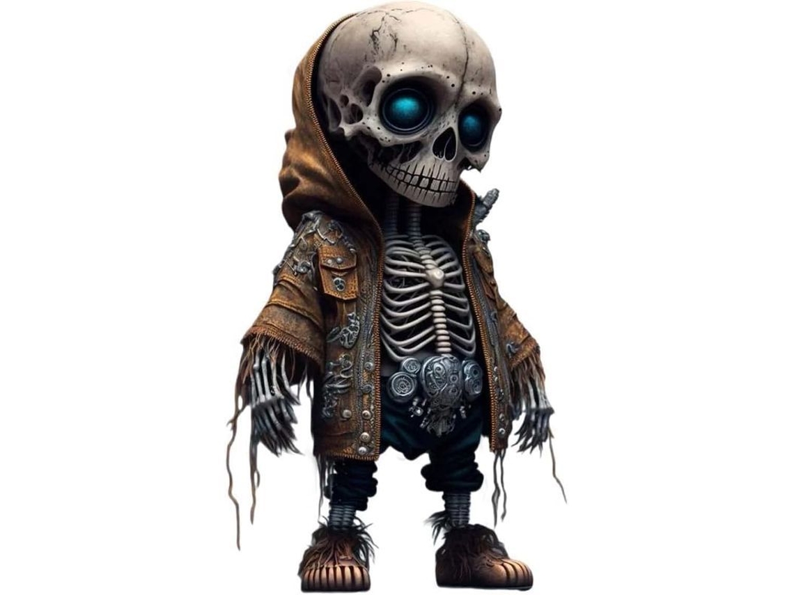 Estatua Decorativa De Calavera Conmemorativa Para El Hogar, Decoración De Halloween, Regalo Gótico Coleccionable