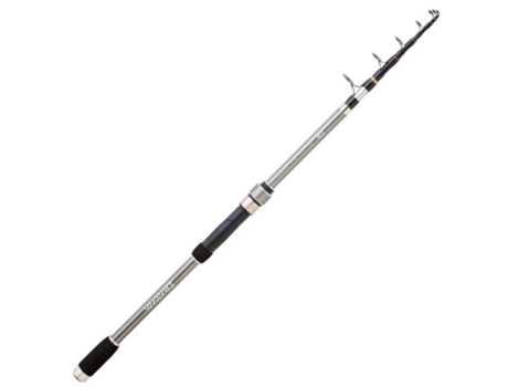 Cana Pesca de Fundo Megaforce Buscle Tele Prateado 2.40 M / 20-80 Gdaiwa