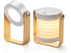 Omni-lámpara De Mesa Ajustable Con Luz Nocturna Portátil, Dimmable Y Diseño Elegante Para Dormitorio Y Camping