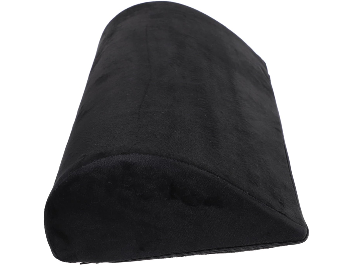 Almohada Lumbar De Espuma Viscoelástica Negra