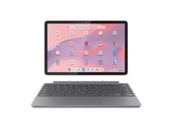 Laptop Lenovo Chromebook Duet (gris, SSD de 128 GB, RAM de 8 GB, conector UE, teclado QWERTY español, Mediatek 10.95)