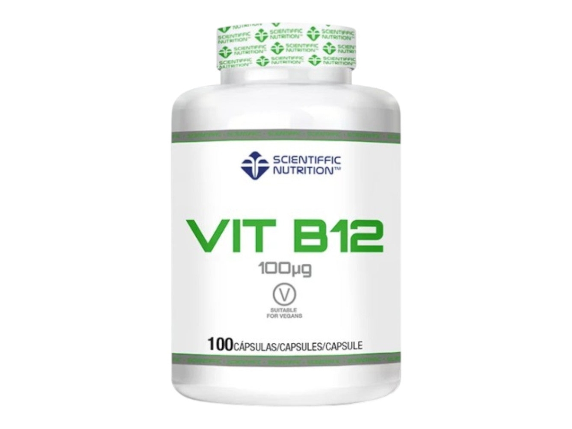 Vitamina B12 100 Mcg 100 Cápsulas FITNESSZONE