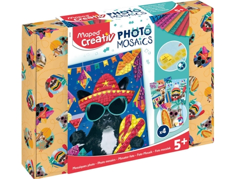 Juego Criativo MAPED CREATIV Mosaicos Fotográficos - Animales De Aventura