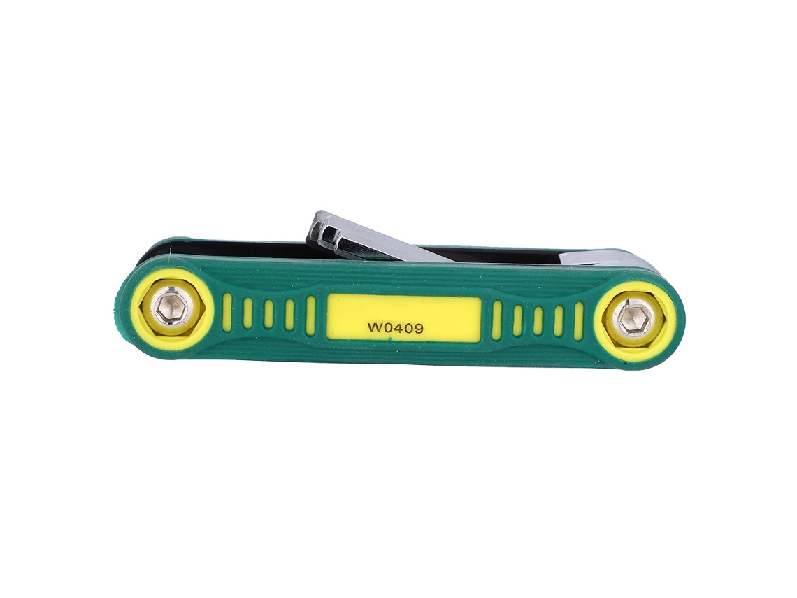 Juego De 8 Llaves Allen Plegables De 1,27 A 6,0 Mm Para Reparación De Electrodomésticos Y Motocicletas.