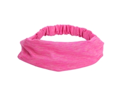 Cintas Para El Cabello Elásticas Antideslizantes Sudor Absorbente Para Deportes Entrenamiento Estiramiento Unisex (rojo Rosa)