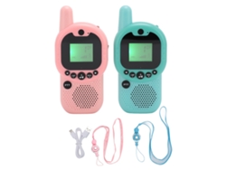 Walkie-talkie Para Niños 3km Inalámbrico Multicanal 600mah Radio De Dos Vías Juguete