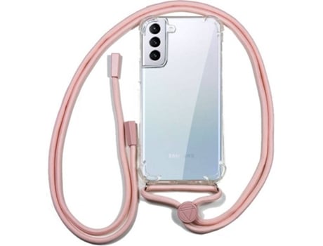 Funda para Samsung Galaxy S21 COOL Cordón Transparente