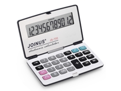 Calculadora electrónica portátil mini JS-700 con estuche para la escuela y la oficina.