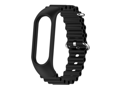 Correa de relógio Negro 18.5 cm Mi Band 5 / 6 / 7 INF
