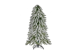 Árbol de Navidad Metal Blanco Verde Plástico (Ø 65 x 150 cm)