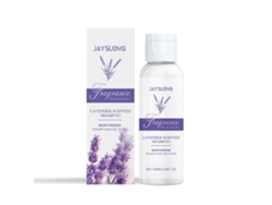 Champú perfumado para mujer con aroma a lavanda.