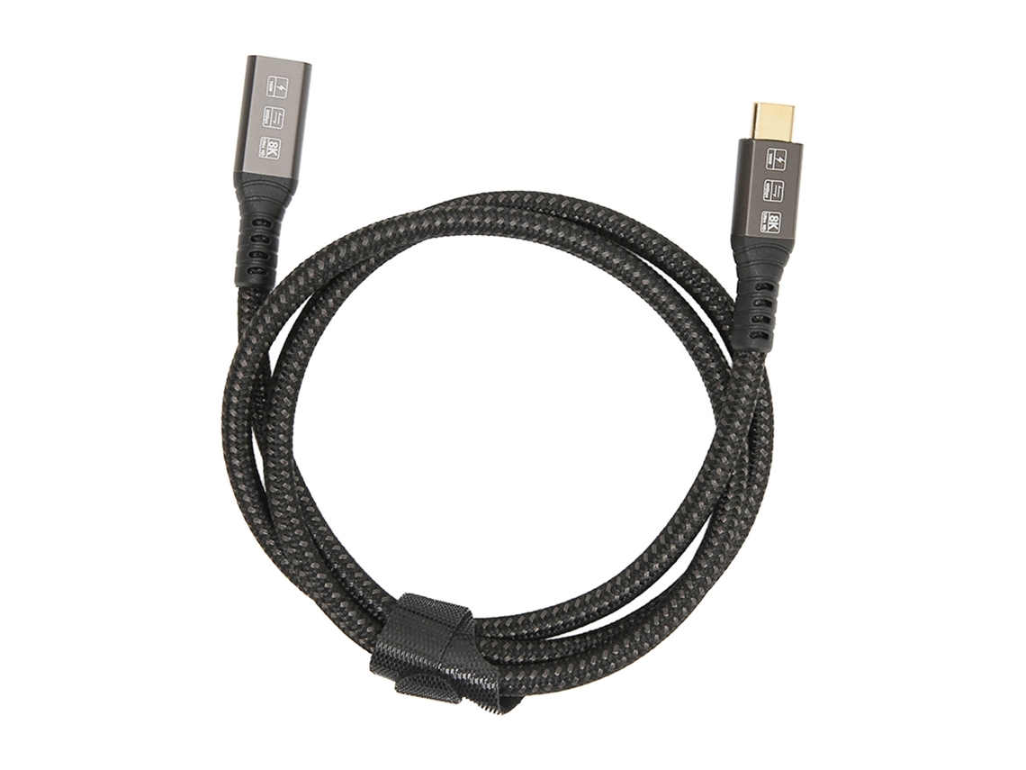 Cabo De Extensão Usb4.0 Tipo-c Macho Para Fêmea (transmissão 8k Carregamento 100w)
