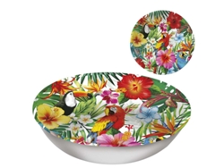 Plato GUIRCA plástico hawaiano 32 cm