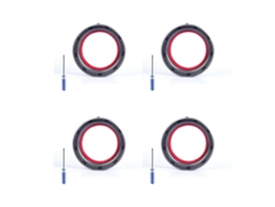 4x For V11 Sv14 Sv15 Vacuum Cleaner-dust Bin Top Fixed Sealing Ring Replacement Attachment Spare Part
