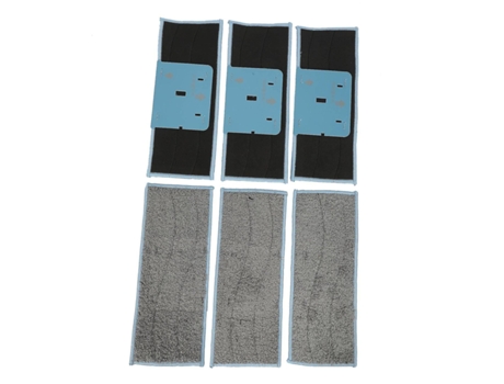 Accesorio Aspiradoras Universal Compatibilidad 6 Pack Popação Lavable Moppupelo IROBOT Braava Jet M6