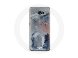 Funda para Samsung galaxy A5 2017 Fundo de Textura abstrata cinzento