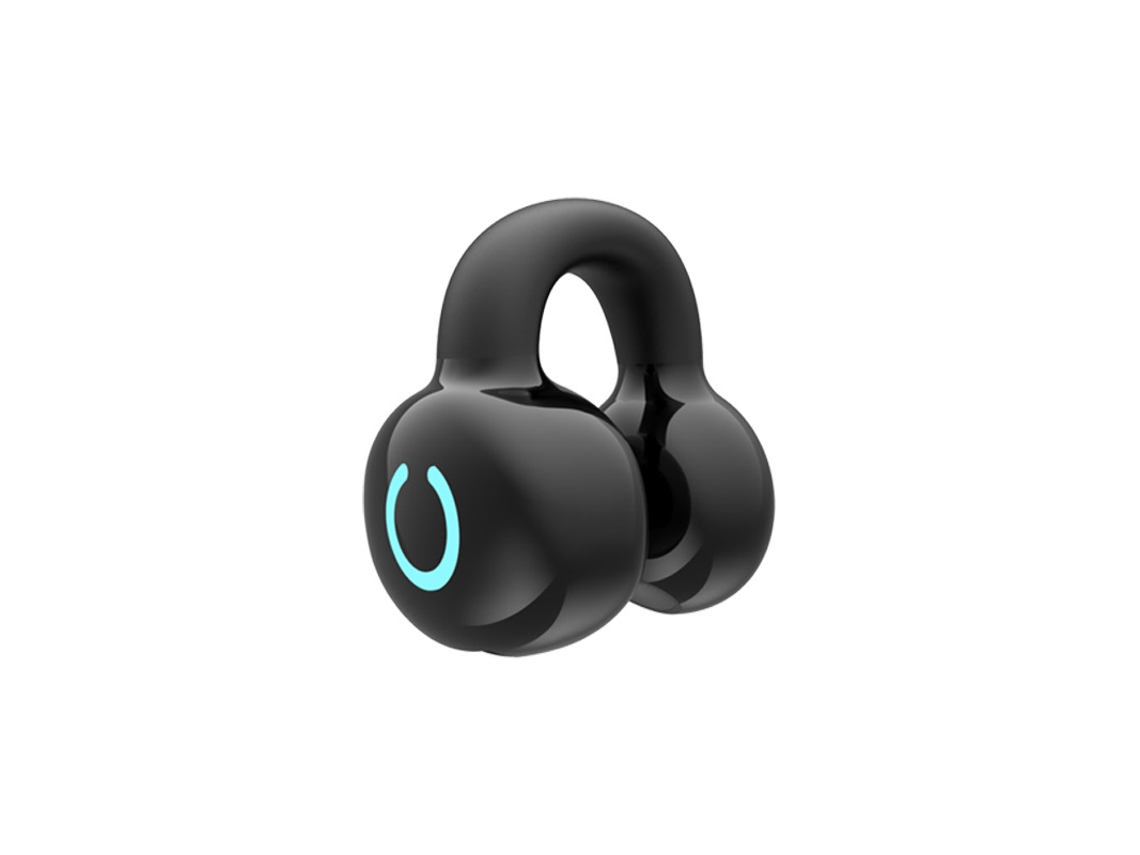 Auriculares Bluetooth Con Clip Para Una Sola Oreja Yuysan Yx09, Color Negro