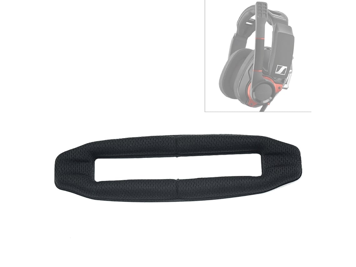 Diadema de repuesto compatible con auriculares Sennheiser GSP670 - Negra