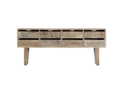 Maison Exclusive - Aparador De Madera Maciza De Mango 140x30x60 Cm