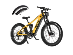 Bicicleta de montaña eléctrica Vitilan T7 Pro, ruedas de 26", batería extraíble de 52V 20Ah.