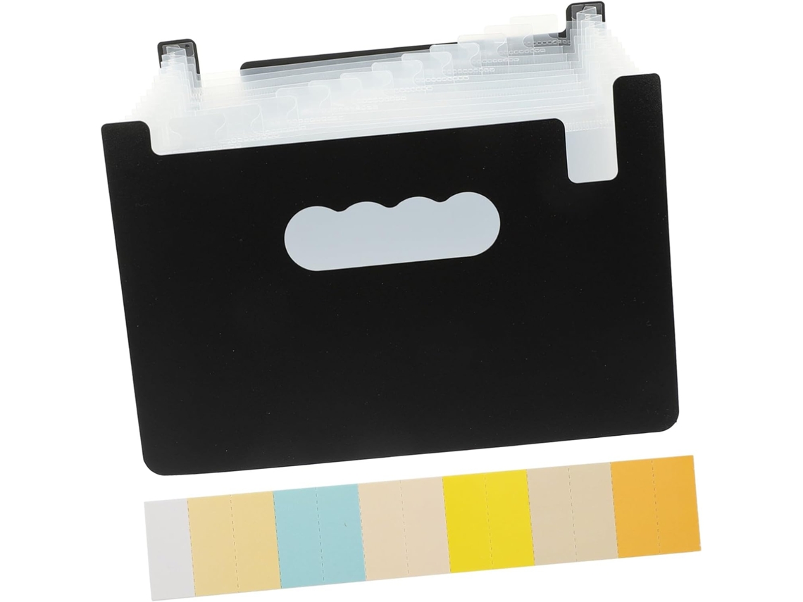 Soporte multifuncional para recibos, organizador de escritorio para recibos: soporte portátil para almacenamiento y comodidad.