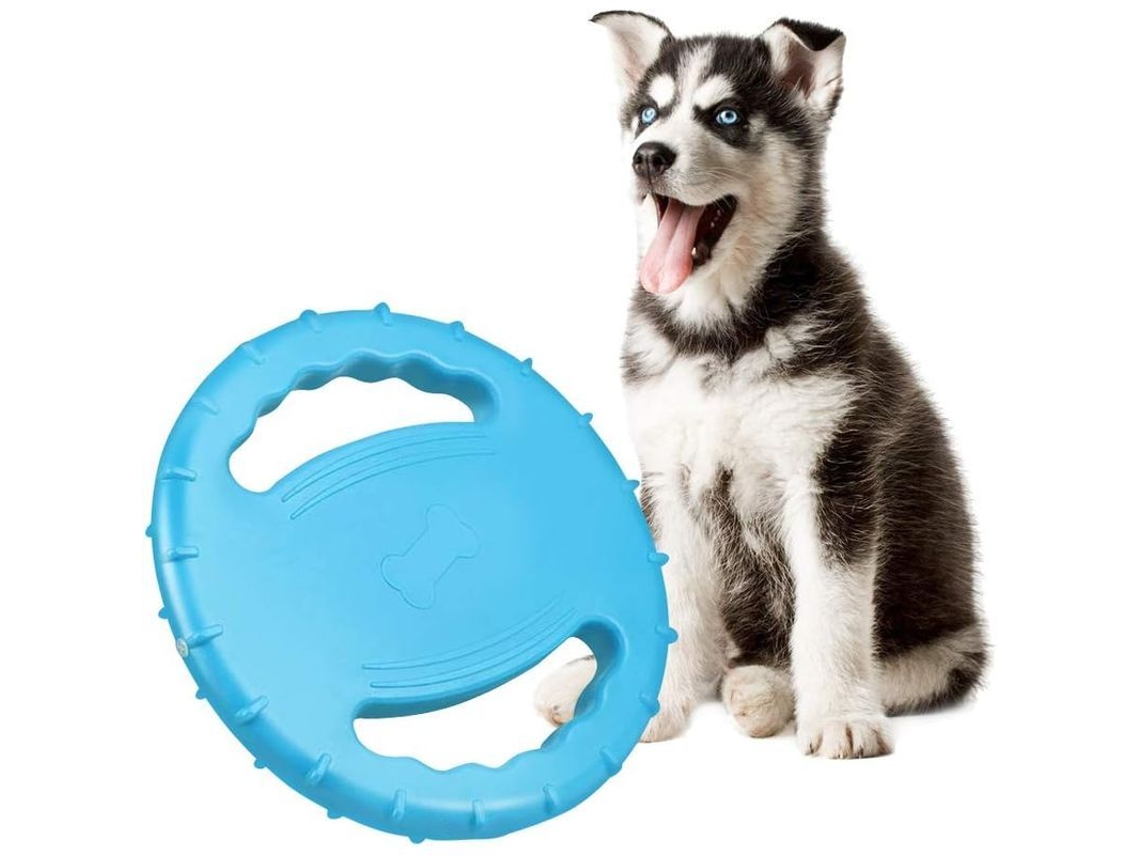 Disco Volador Para Perros Medianos Y Grandes - Juguete Interactivo Exterior Con Sonido