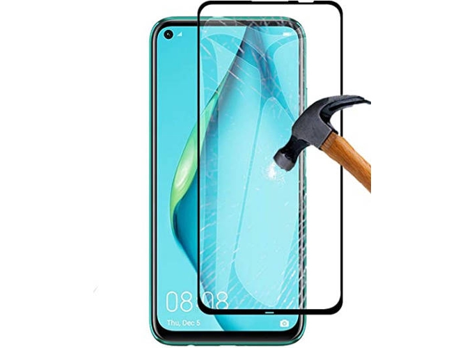 Protector de Cristal Templado Huawei P40 Lite Full Cover Negro