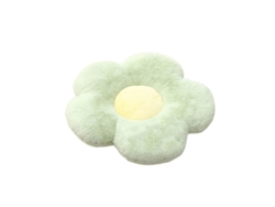 2026-46216-cojín Flor Linjou Almohada Suave Plush Relleno Algodón Pp Decoración Sala 50cm Verde