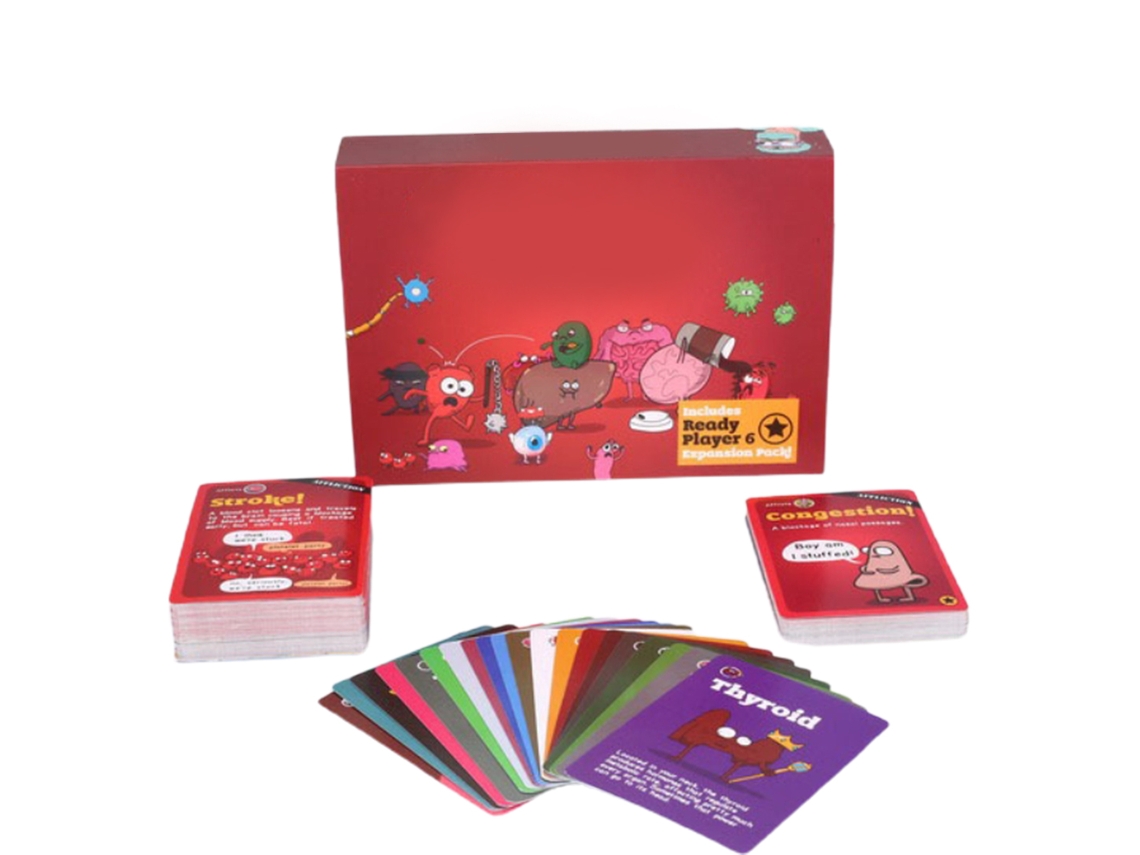 Ats-juego De Atsaque De Órganos Humanos Top Card Juegos De Mesa Y Cartas Multijugador Interactivo Rompecabezas