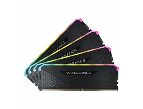 Memoria RAM DDR4 CORSAIR Vengeance RGB RT (4 x 8 GB - 3600 Mhz - Negro)