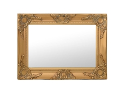 Espejo de pared estilo barroco 60x40 cm dorado Lovely Home