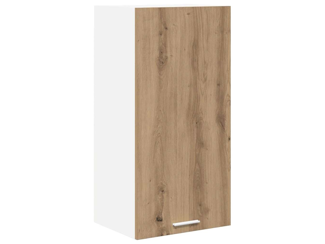 Maison Exclusive - Mueble Colgante Con Puerta Roble Artesano Y 40 X 31 X 80 Cm