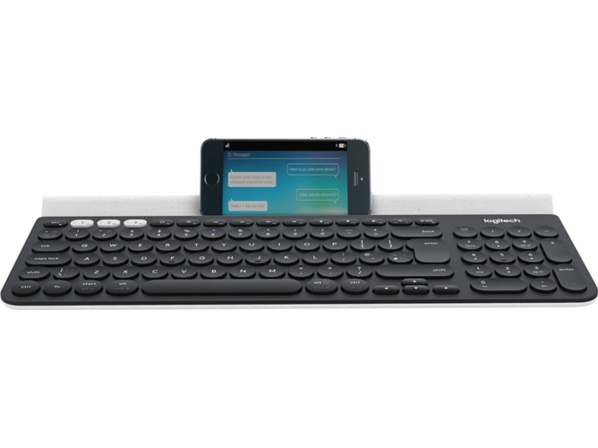 Teclado LOGITECH K780 (Inalámbrico - Layout Alemán)