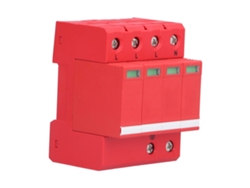 Protector Contra Sobretensiones Ptb 40ka 220-380v Para Caja De Distribución Fotovoltaica En Riel Din