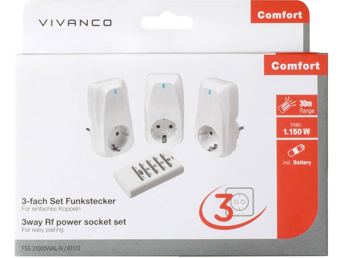 Adaptador VIVANCO para mando a distancia X3 B