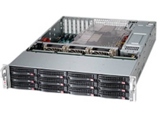 Caja PC SUPERMICRO SC826BE1C4-R1K23LPB (Rack - Negro)