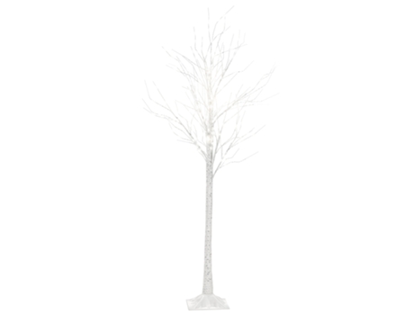 Árbol de Navidad LED de metal blanco 190 cm BELIANI Lappi