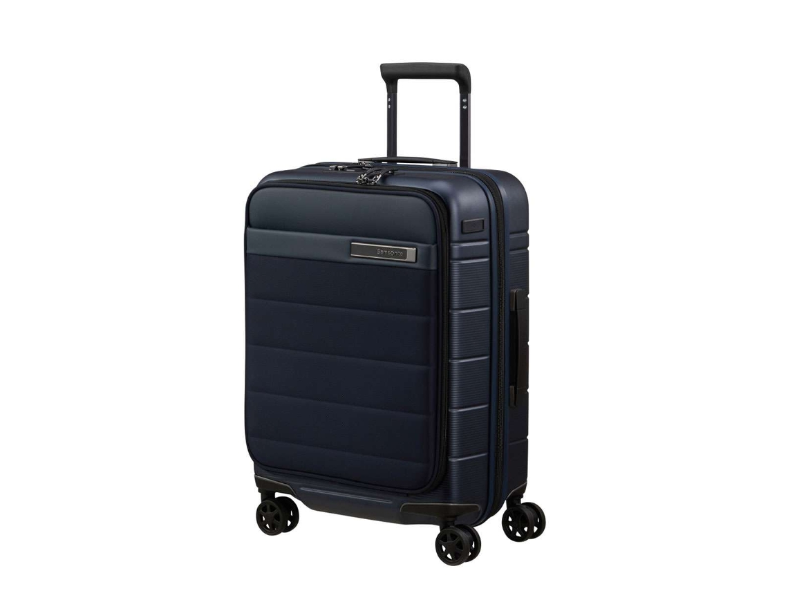 Maleta de Cabina Exp. Acceso Frontal SAMSONITE Neopod 55Cm 4 Ruedas Azul