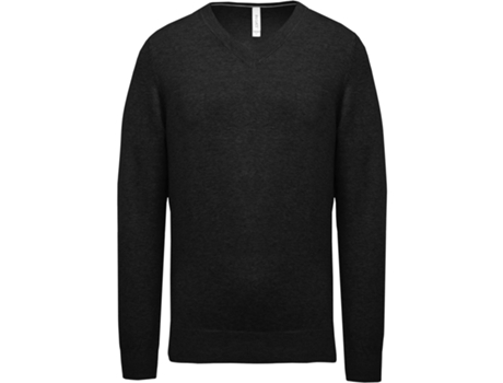 Camiseta para Hombre KARIBAN (XS - Negro)