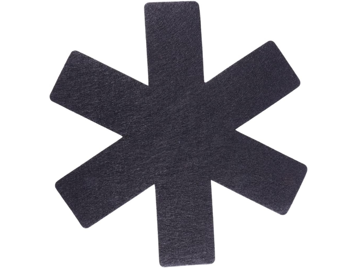 Juego de 5 separadores para ollas y sartenes, protectores de cocina, tela no resistente a Vayotoy
