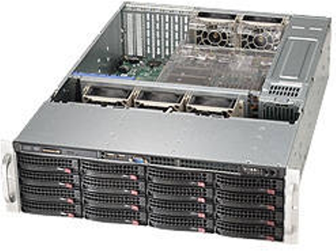 Caja PC SUPERMICRO 836BE1C-R1K03B (Rack - Negro)