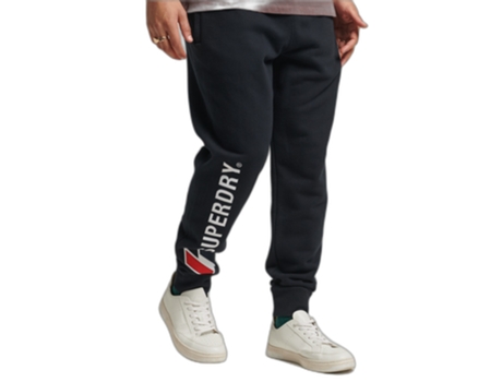 Pntalones de Chándal para Hombre SUPERDRY (Algodón - M - Azul)