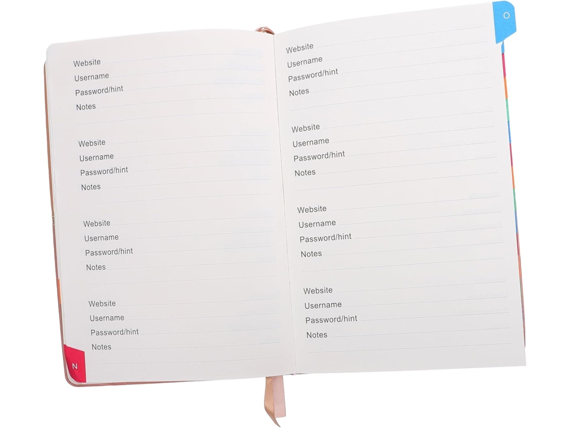 Libreta Organizadora Portátil Para Números De Teléfono Para Uso Personal Y Profesional