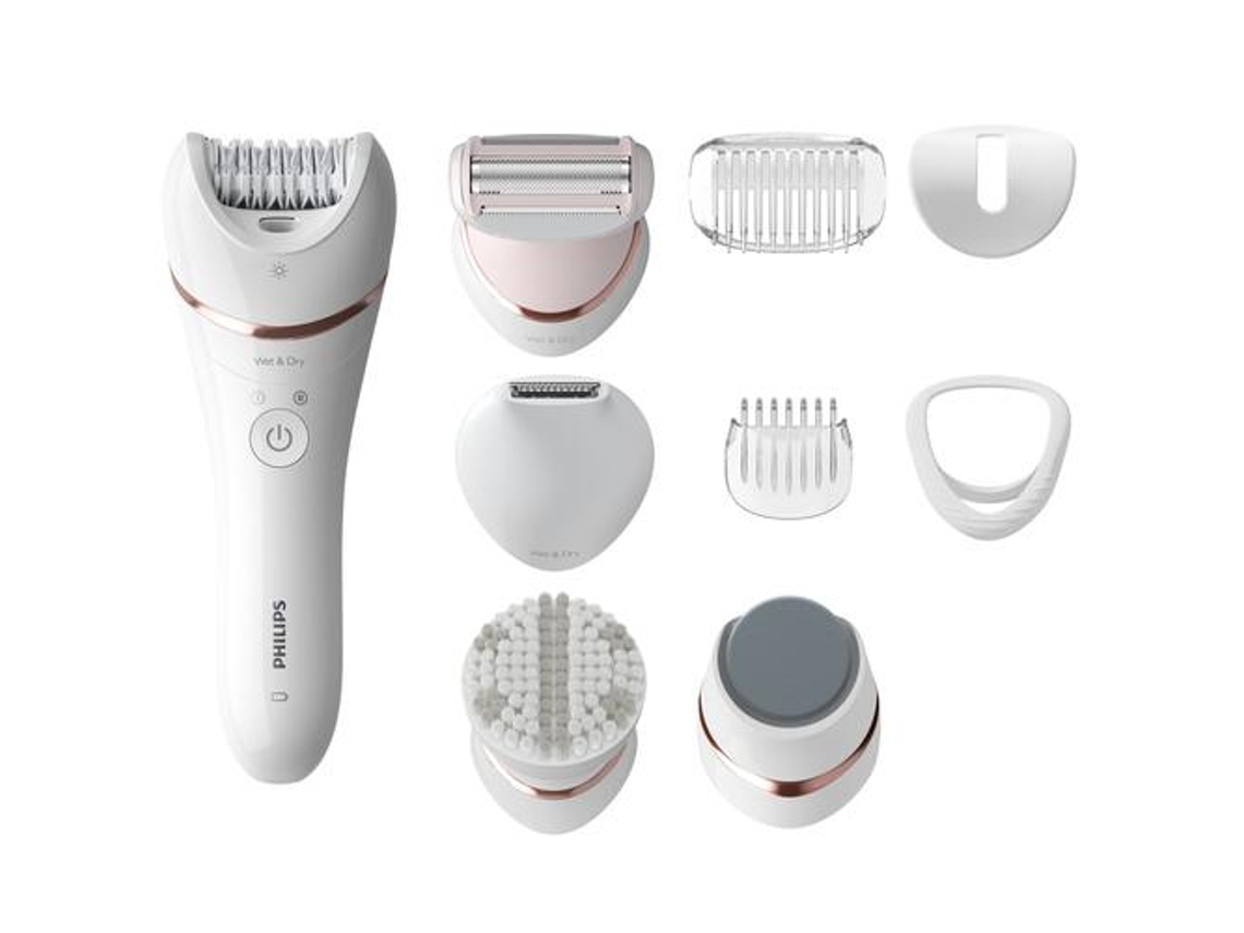 Depiladora Philips Bre740/10 Rosa Blanco